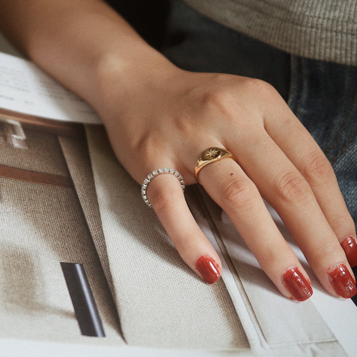 アクセサリー Sunfkin Amazon.com: IFKM 20 Pcs Gold Knuckle Rings Set For Women